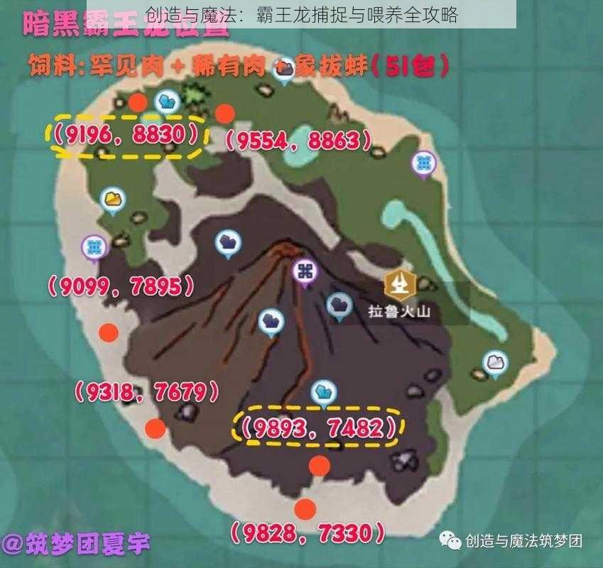 创造与魔法:霸王龙捕捉与喂养全攻略
