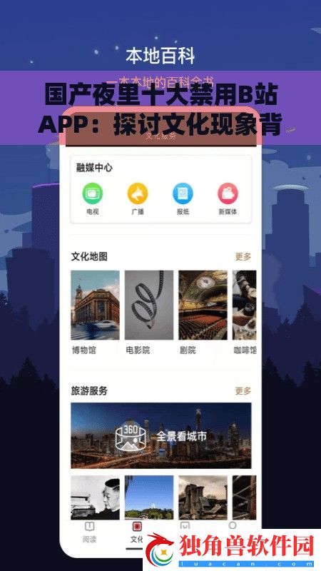 国产夜里十大禁用B站APP：探讨文化现象背后的深层次原因