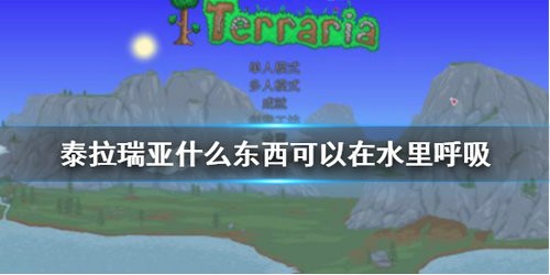 泰拉瑞亚什么东西可以在水里呼吸 泰拉瑞亚水下呼吸方法