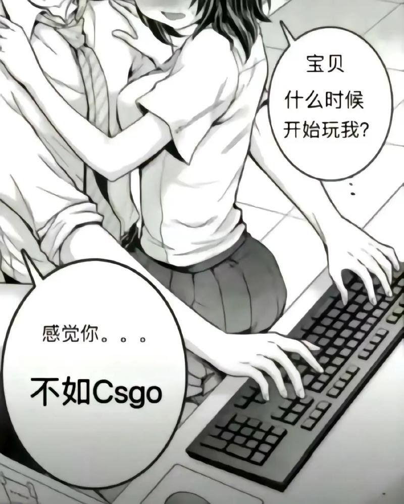 老婆不在家一个人寂寞CSGO文案，网友表示：