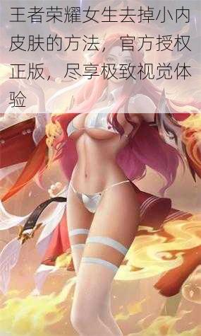 王者荣耀女生去掉小内皮肤的方法,官方授权正版,尽享极致视觉体验