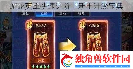 游龙英雄快速进阶：新手升级宝典
