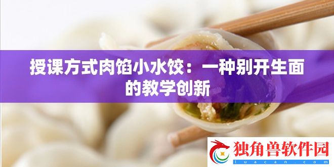 授课方式肉馅小水饺