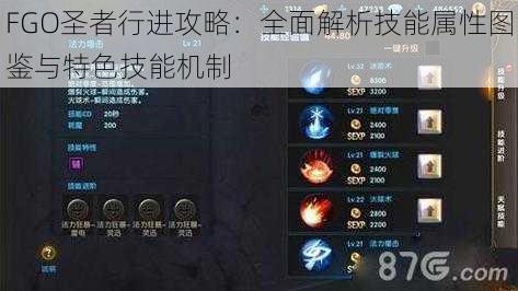 FGO圣者行进攻略：全面解析技能属性图鉴与特色技能机制