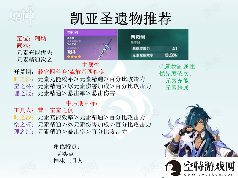 原神圣遗物怎么选