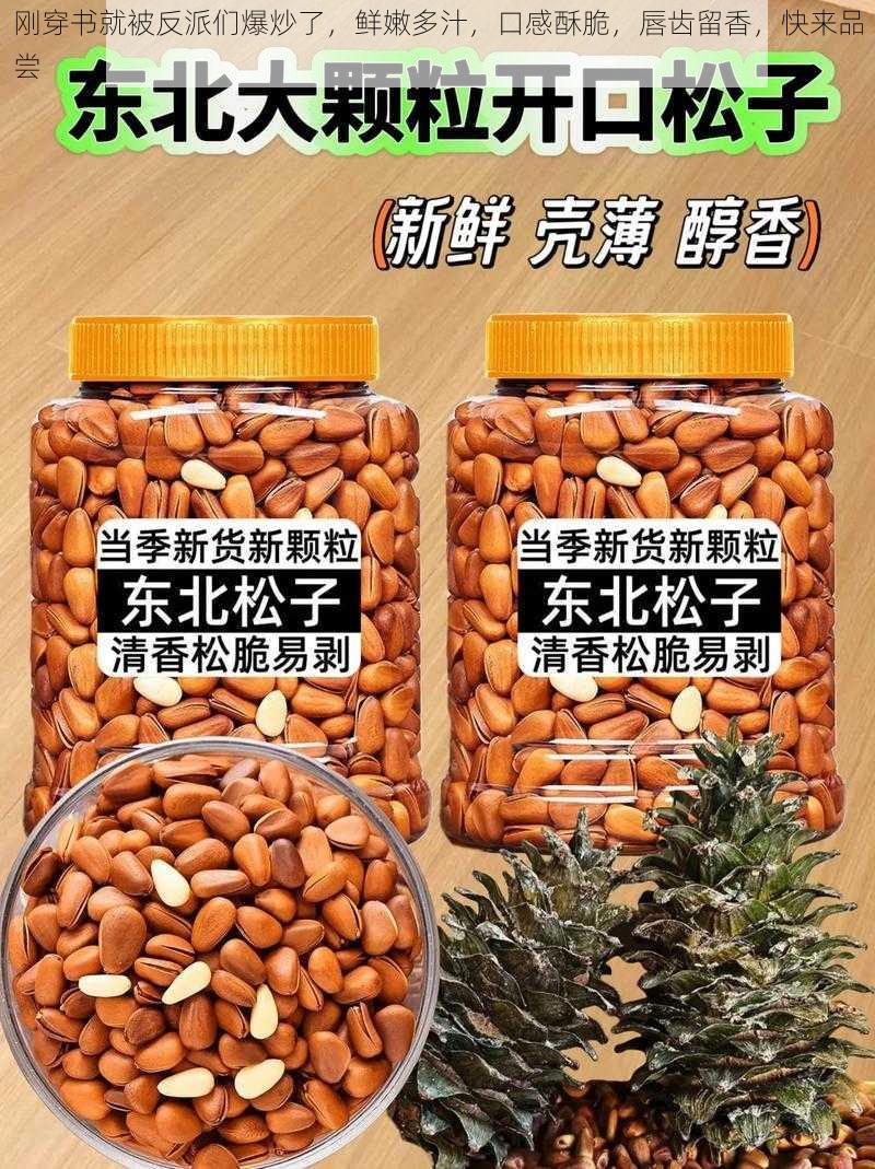 刚穿书就被反派们爆炒了，鲜嫩多汁，口感酥脆，唇齿留香，快来品尝