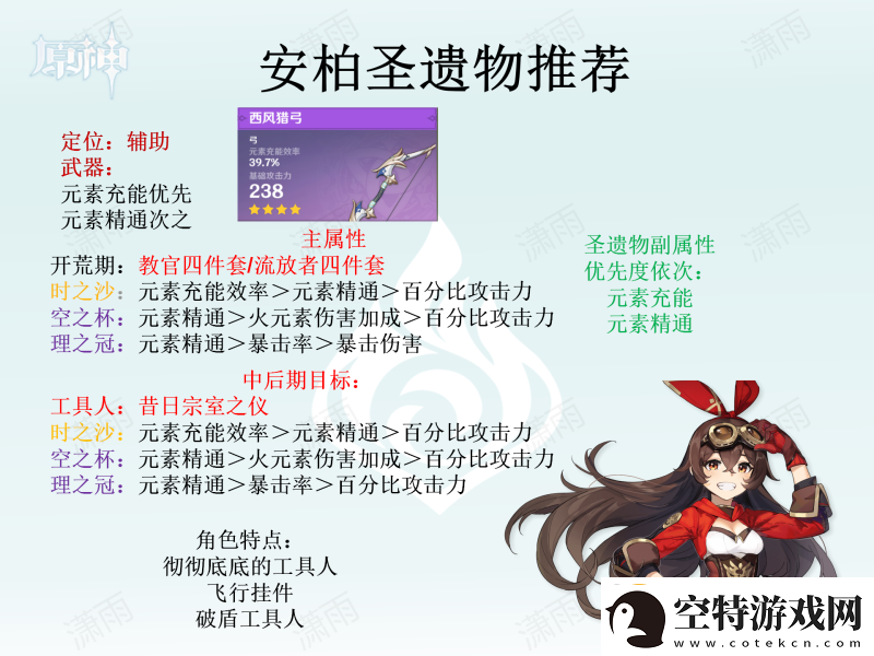原神圣遗物怎么选