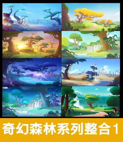 体验奇幻森林世界,尽在精灵の森林 1 到四集免费