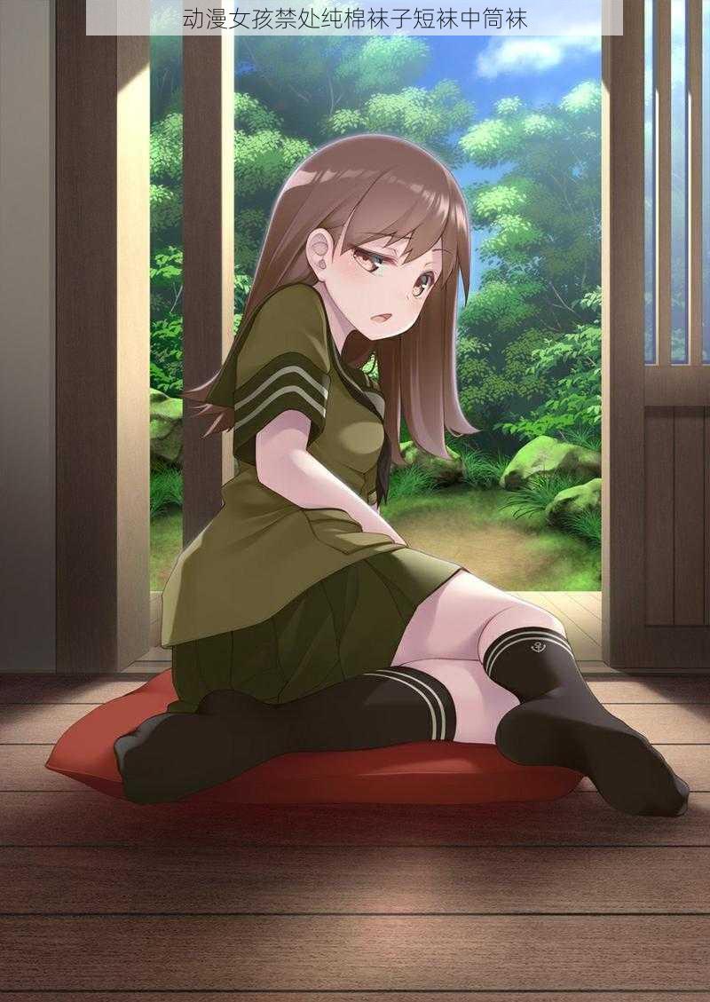 动漫女孩禁处纯棉袜子短袜中筒袜