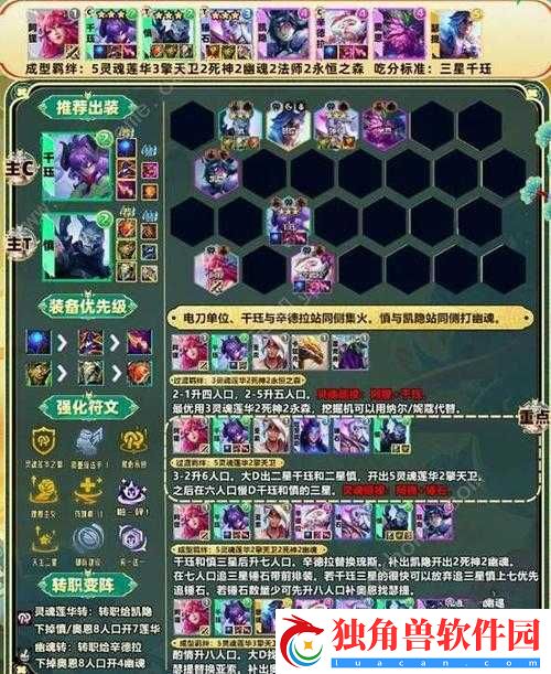 云顶之弈千珏攻略最新版