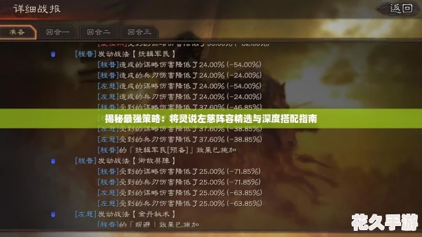 揭秘最强策略