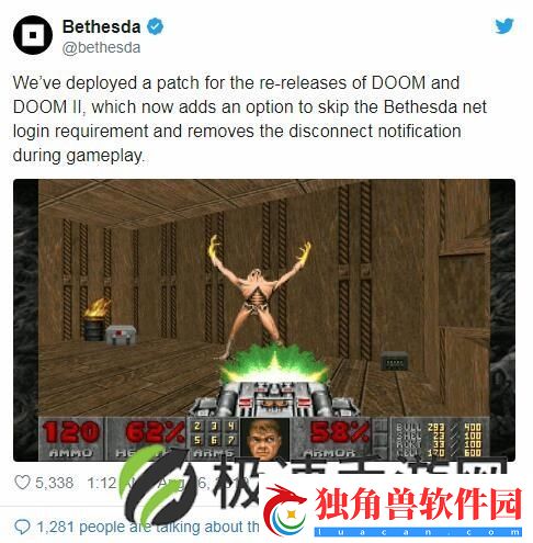 毁灭战士三部曲正式解锁联认证