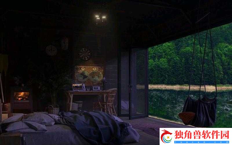 室外春雨绵绵室内欢声依旧：温馨场景