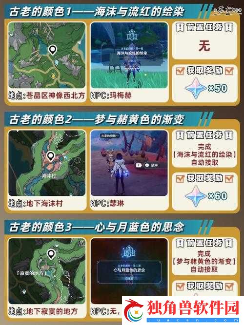 原神旅行绘本活动任务攻略汇总