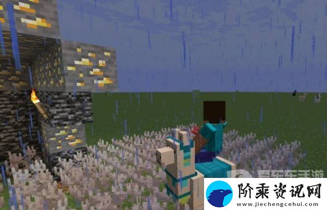 我的世界羊驼身上放什么才能骑