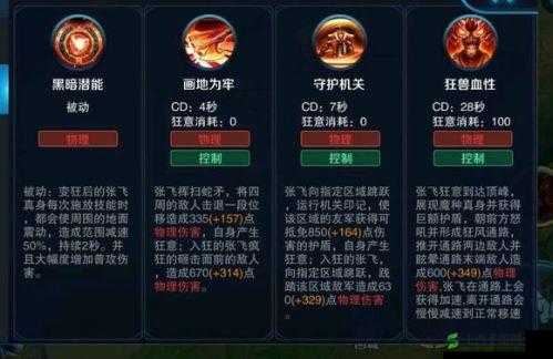 御龙在天手游张飞角色深度解析，技能属性、资源管理策略及实战评价