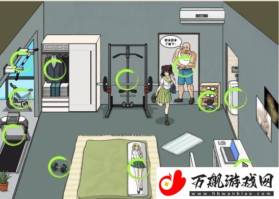 文字来找茬她进错屋了找出女孩子不是屋主的证据通关攻略