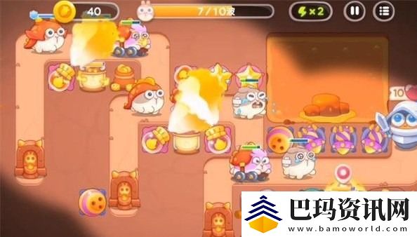 保卫萝卜4饿龙传说11关攻略