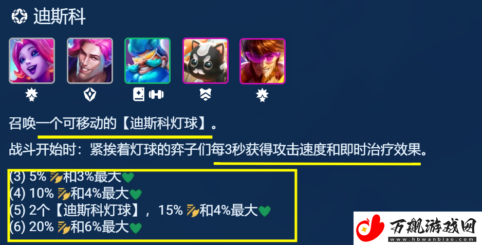 金铲铲之战S10迪斯科崔斯特阵容攻略