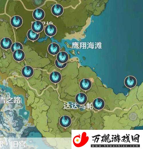 原神望风山地右侧风神瞳寻觅之旅