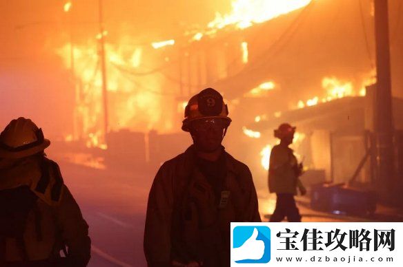 加州山火肆虐