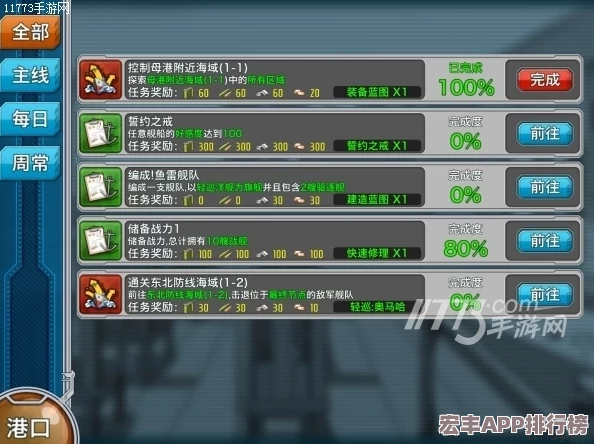 全面剖析：战舰少女中舰船升级之路-解锁经验累积策略与技巧指南