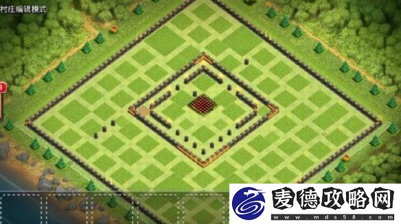 部落冲突17本阵型怎么摆