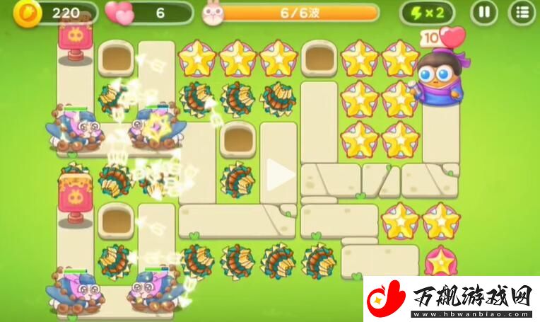 保卫萝卜4七夕鹊桥会第6关怎么过