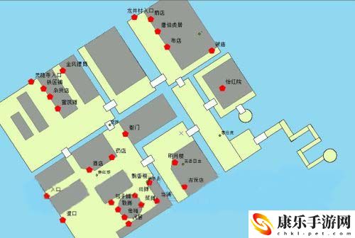 侠客风云传杭州地图一览