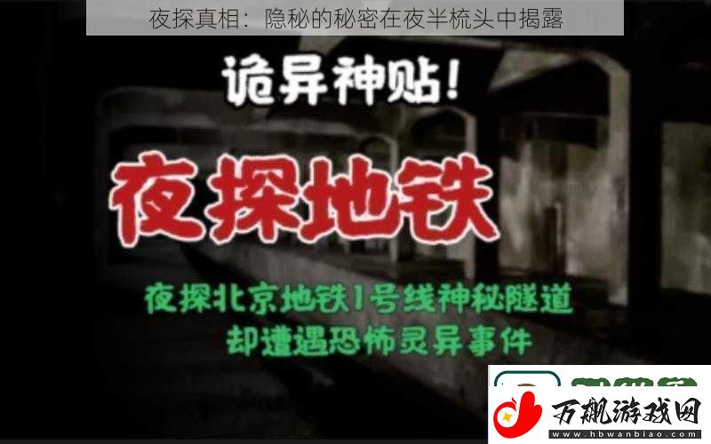 夜探真相