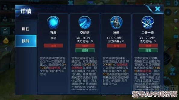 王者荣耀宫本武藏最强出装搭配指南：六神装组合引领战场新风尚