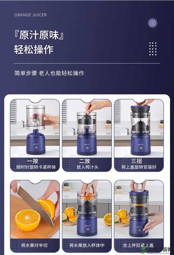 C93T 榨汁机高效便捷的果汁制作神器