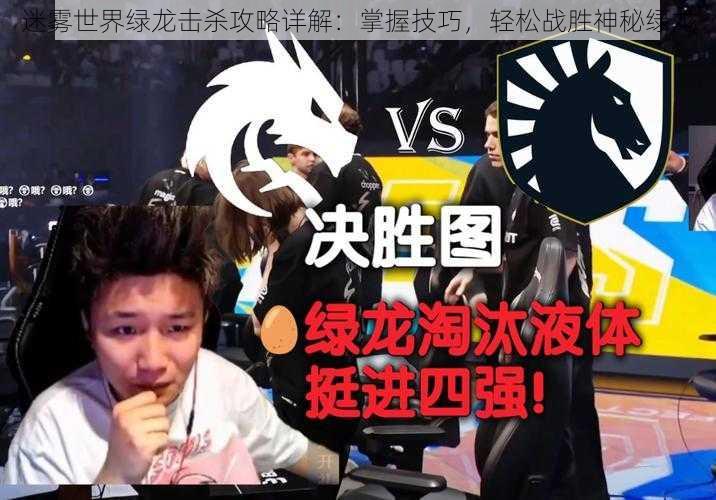 迷雾世界绿龙击杀攻略详解:掌握技巧,轻松战胜神秘绿龙