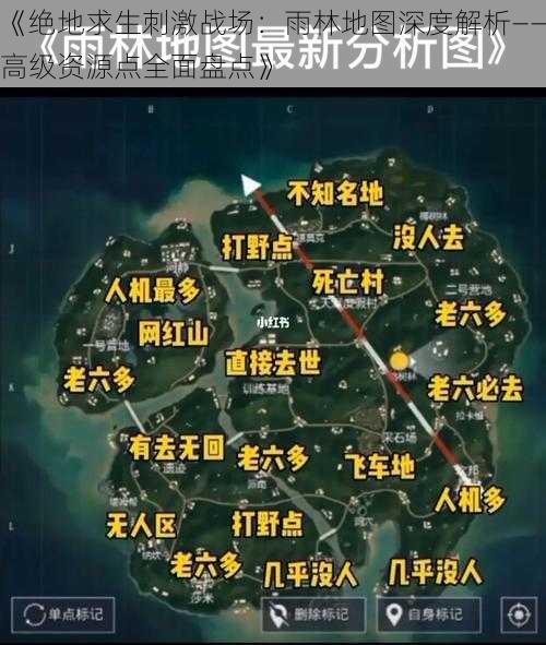 《绝地求生刺激战场：雨林地图深度解析——高级资源点全面盘点》