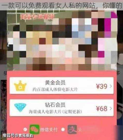 一款可以免费观看女人私的网站，你懂的
