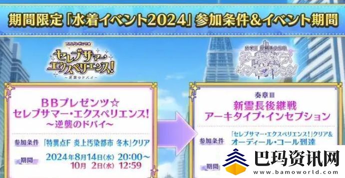 fgo日服2024年泳装活动怎么玩