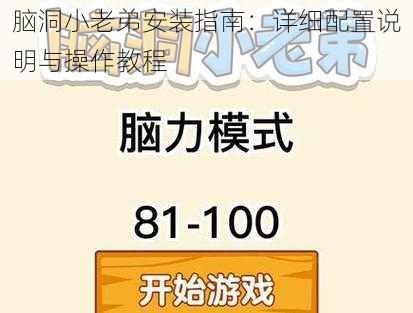 脑洞小老弟安装指南:详细配置说明与操作教程