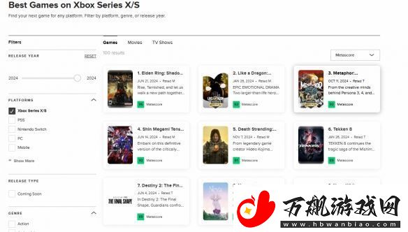 M站评选年度最佳Xbox游戏：黄金树幽影夺第一！