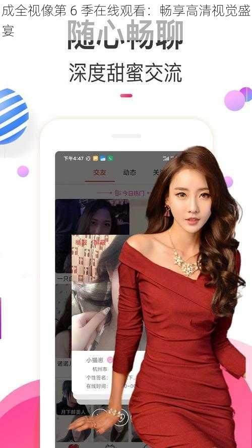 成全视像第 6 季在线观看:畅享高清视觉盛宴