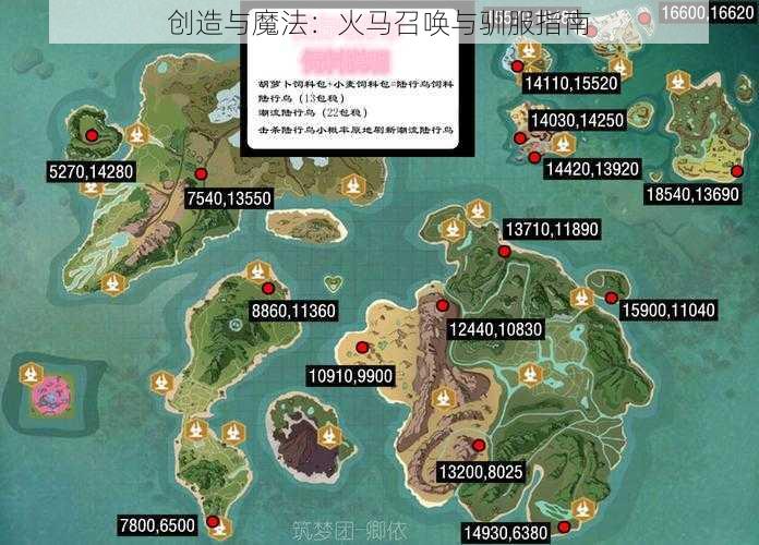 创造与魔法:火马召唤与驯服指南