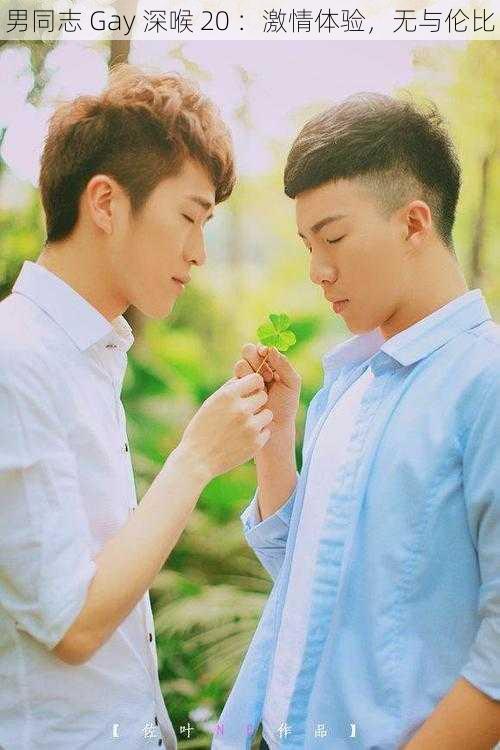 男同志 Gay 深喉 20 :激情体验,无与伦比