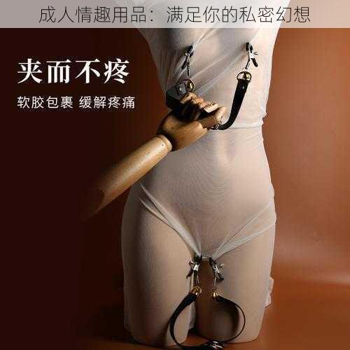成人情趣用品:满足你的私密幻想