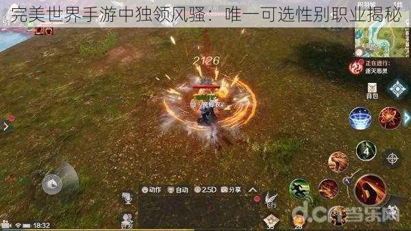 完美世界手游中独领风骚:唯一可选性别职业揭秘