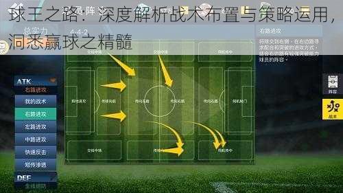 球王之路:深度解析战术布置与策略运用,洞悉赢球之精髓