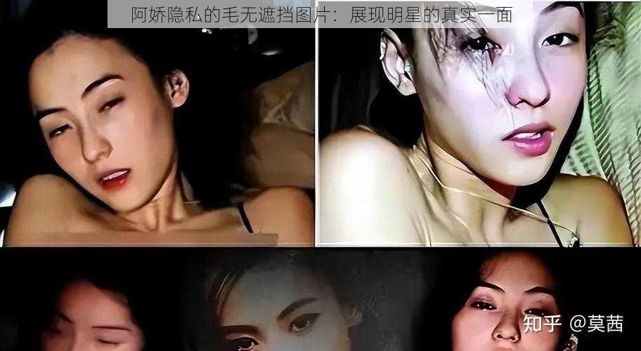 阿娇隐私的毛无遮挡图片：展现明星的真实一面
