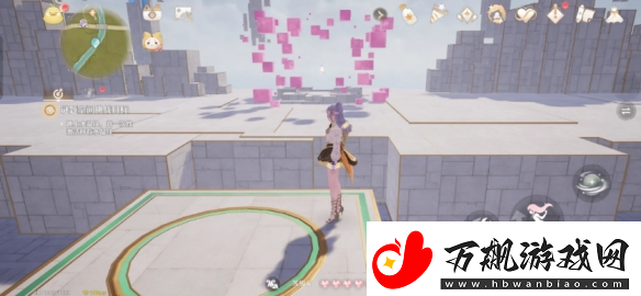 无限暖暖激活水晶块跳跃攻略