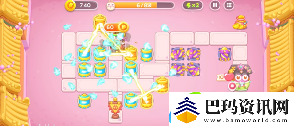 保卫萝卜4秋妃传第88关怎么过