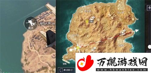 和平精英黄金岛矿机在哪