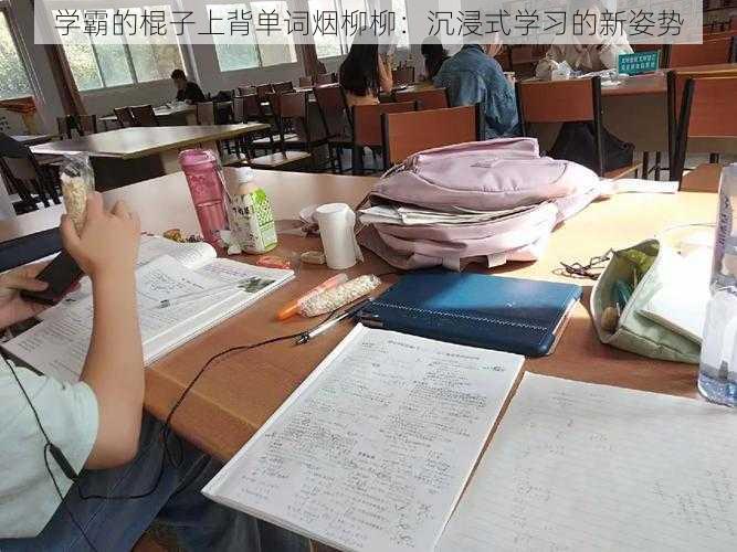 学霸的棍子上背单词烟柳柳:沉浸式学习的新姿势