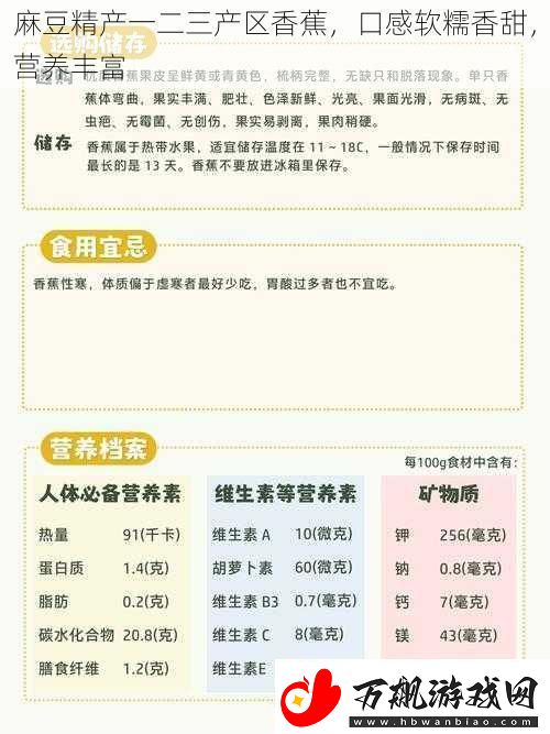 麻豆精产一二三产区香蕉